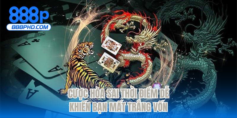 Cược Hòa sai thời điểm dễ khiến bạn mất trắng vốn