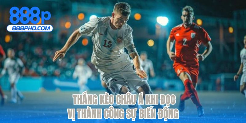 Thắng kèo châu Á khi đọc vị thành công sự biến động